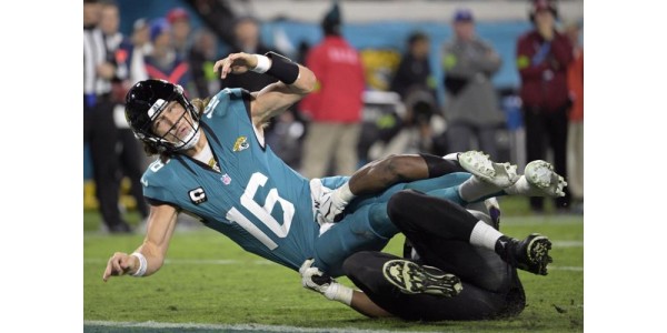 Jacksonville Jaguars putosi yhdeksänneksi kolmen peräkkäisen tappion jälkeen